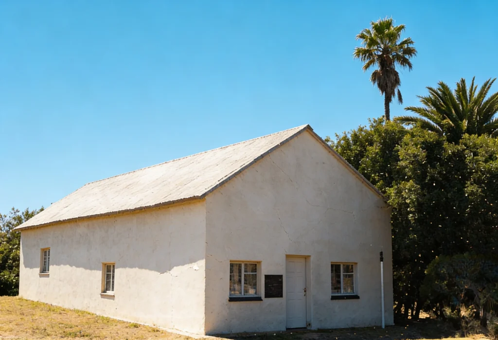 Die besondere kerkie te Jachtfontein, Oos van Fochville.