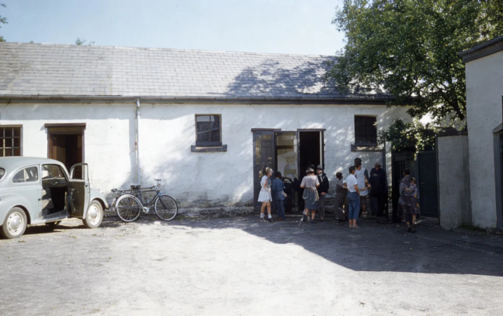 Die ou perdestal wat as klubkamers deur die Voortrekkers gebruik is.